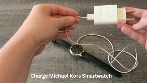 michael kors watch how to charge|charger for Michael Kors smartwatch.